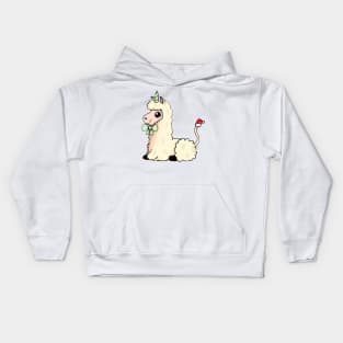 Alpacaa Christmas Cat Kids Hoodie